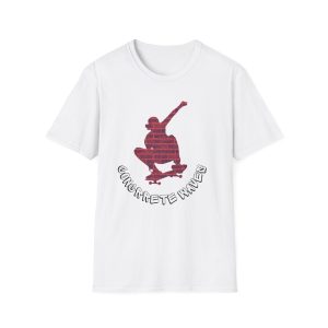 Skateboarding Graphic T-Shirt - Concrete Waves Design for Streetwear Enthusiasts
